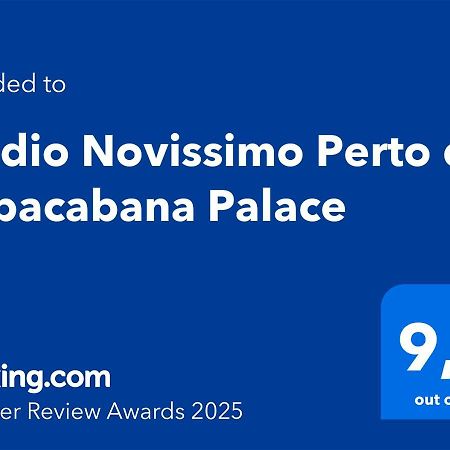 Studio Novissimo Perto Do Copacabana Palace 里约热内卢 外观 照片